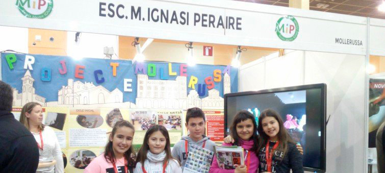 L’escola Mestre Ignasi Peraire presenta el seu projecte educatiu a la Fira de Sant Josep